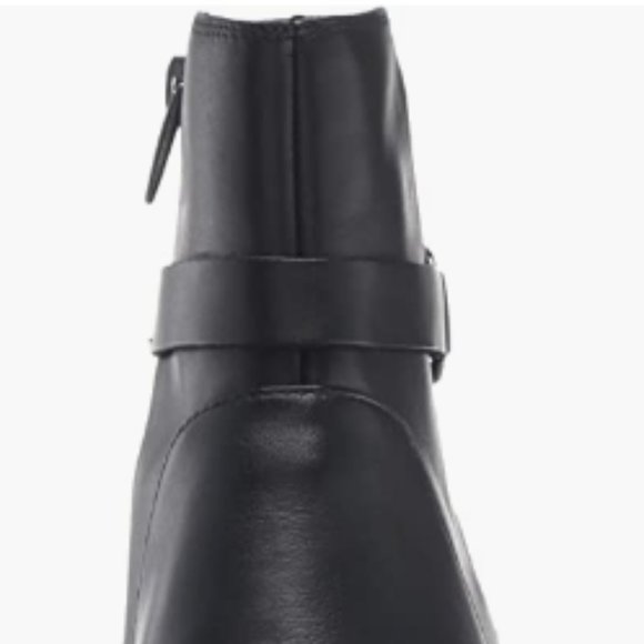 NEW Clarks Womens Leather Un Damson Mid Ankle Boot Sz 10 black - Picture 10 of 10
